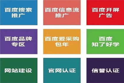 百度广告费用构成与案例对比